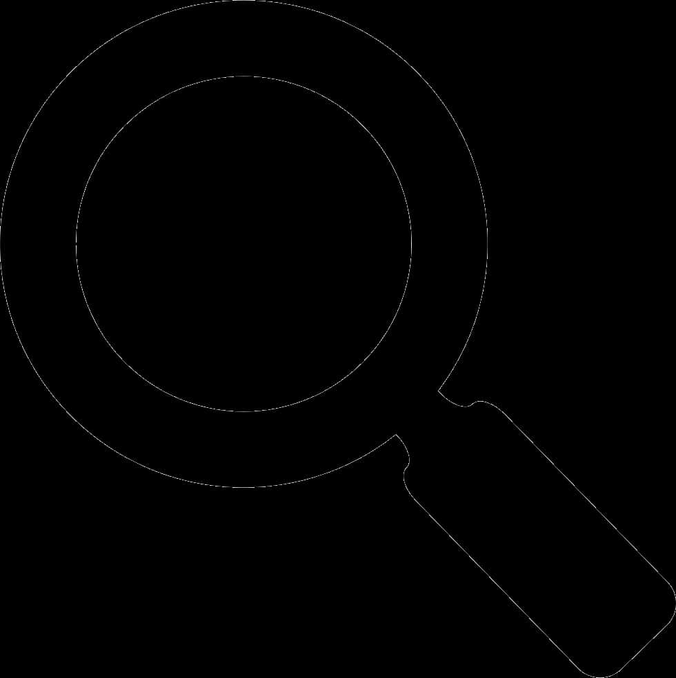 Magnifying Glass Outline