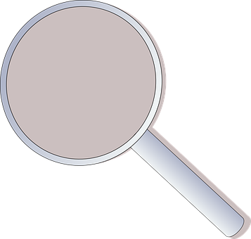 Magnifying Glass Vector Illustration PNG image with a transparent background, free high-resolution download
