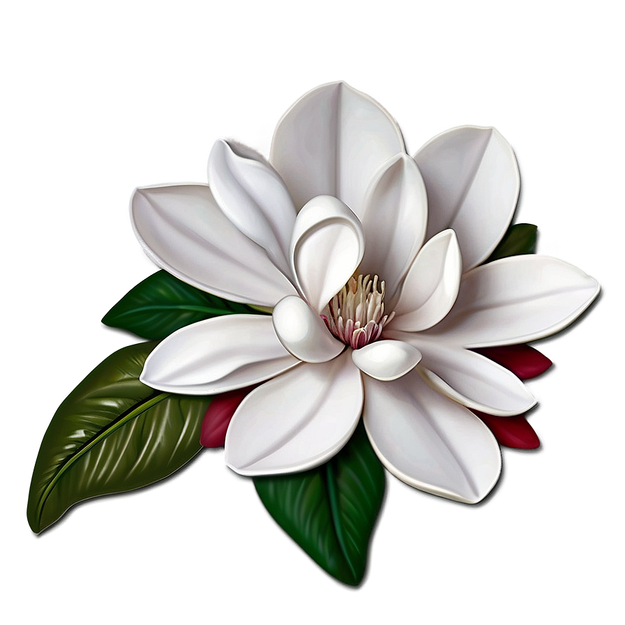 Magnolia Flower Emblem Png 55