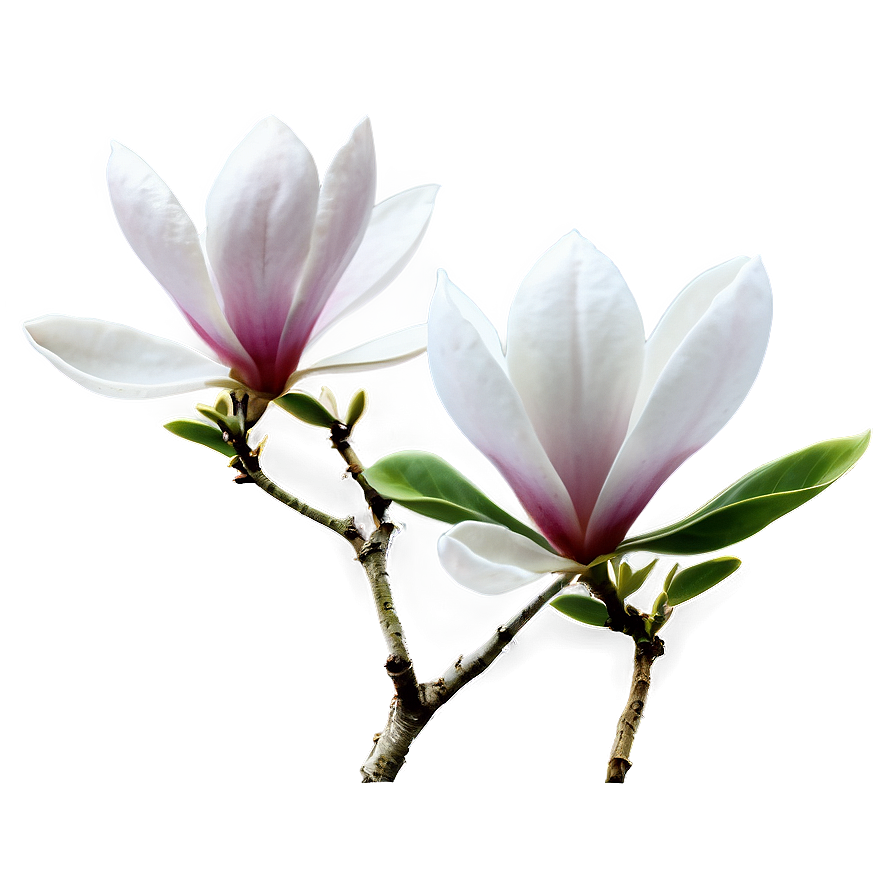 Magnolia Flower Garden Png Iap