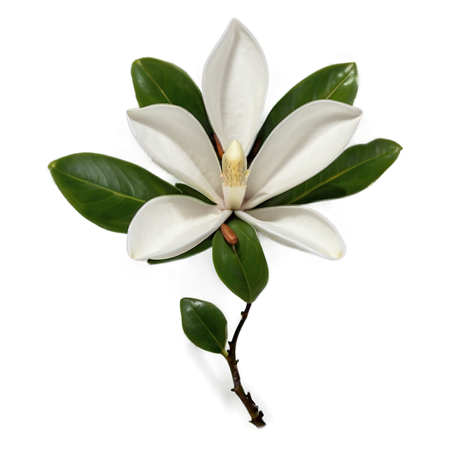 Magnolia Flower Pattern Png 06252024