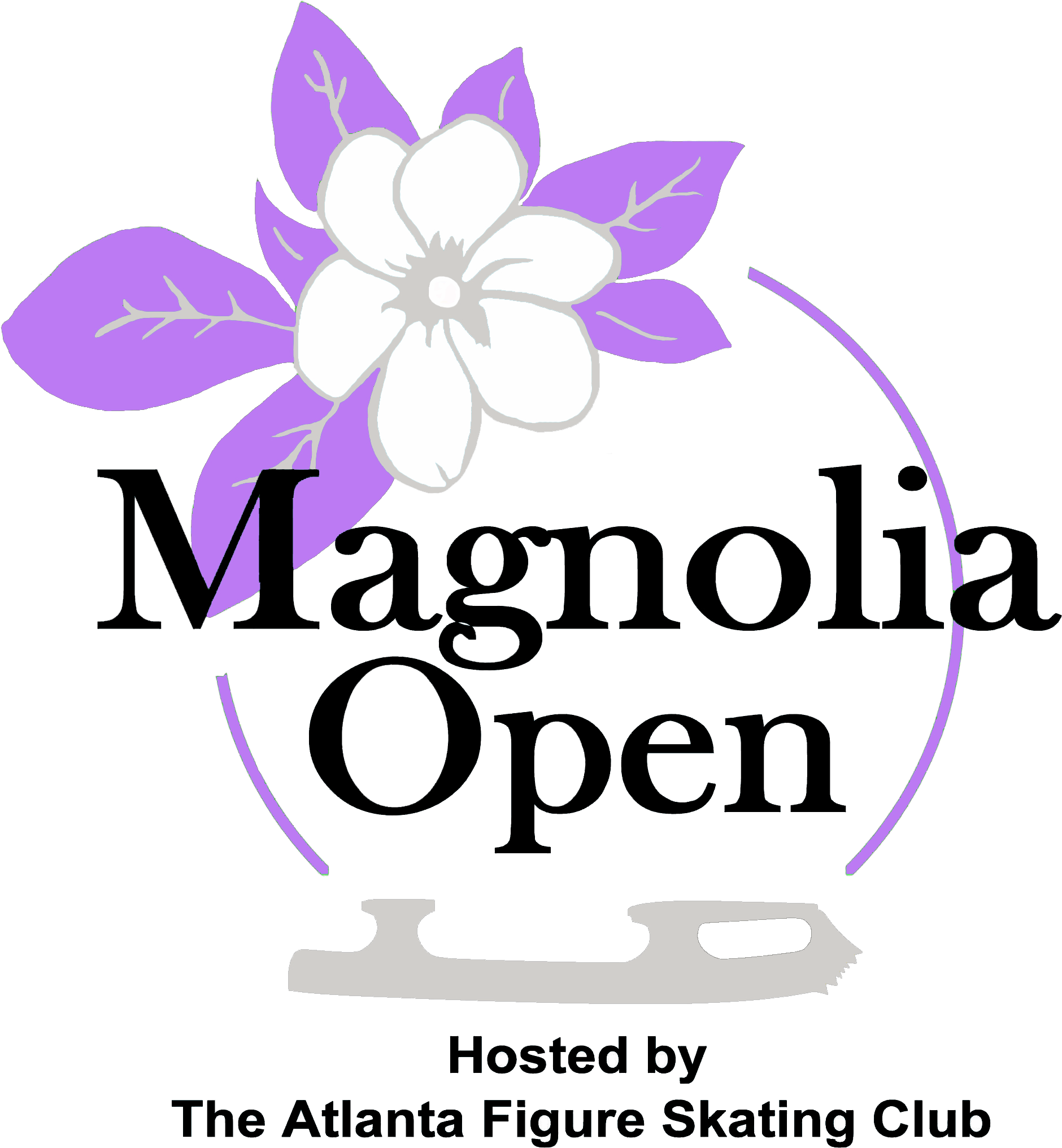 Magnolia Open Figure Skating Event Logo