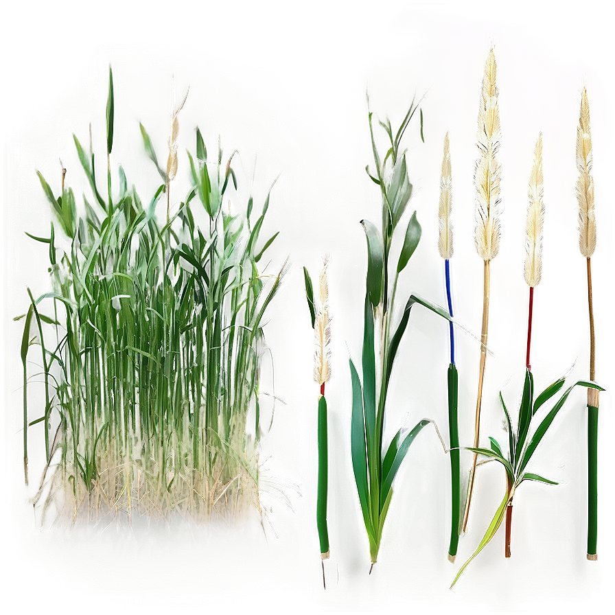 Maiden Grass Design Png Cbg