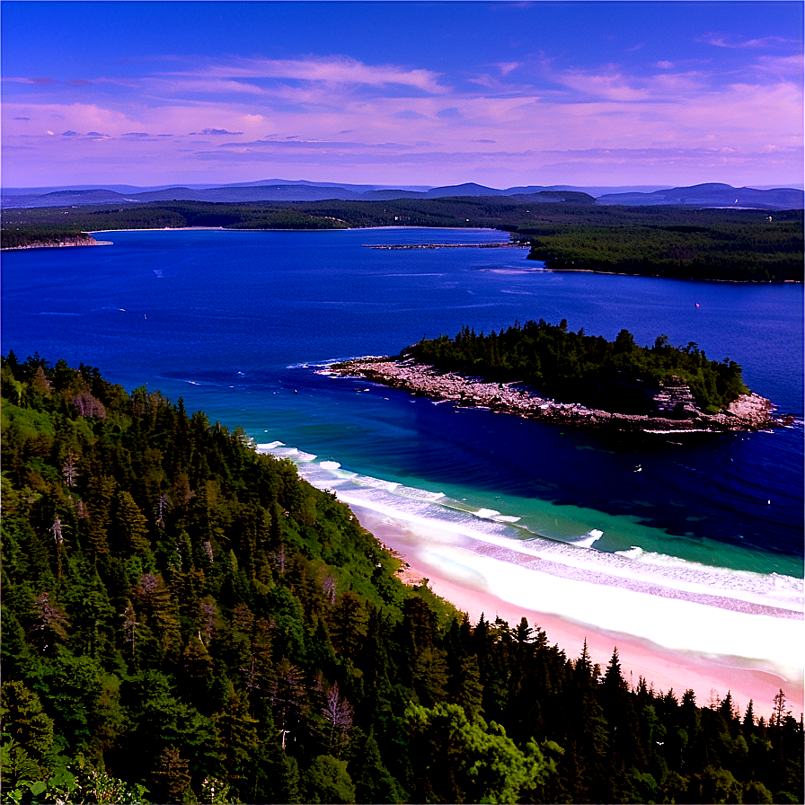 Maine's Spectacular Coastline Png 41