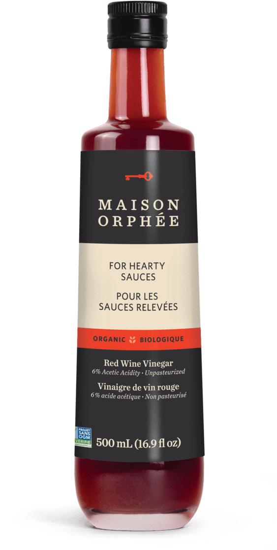 Maison Orphee Organic Red Wine Vinegar Bottle