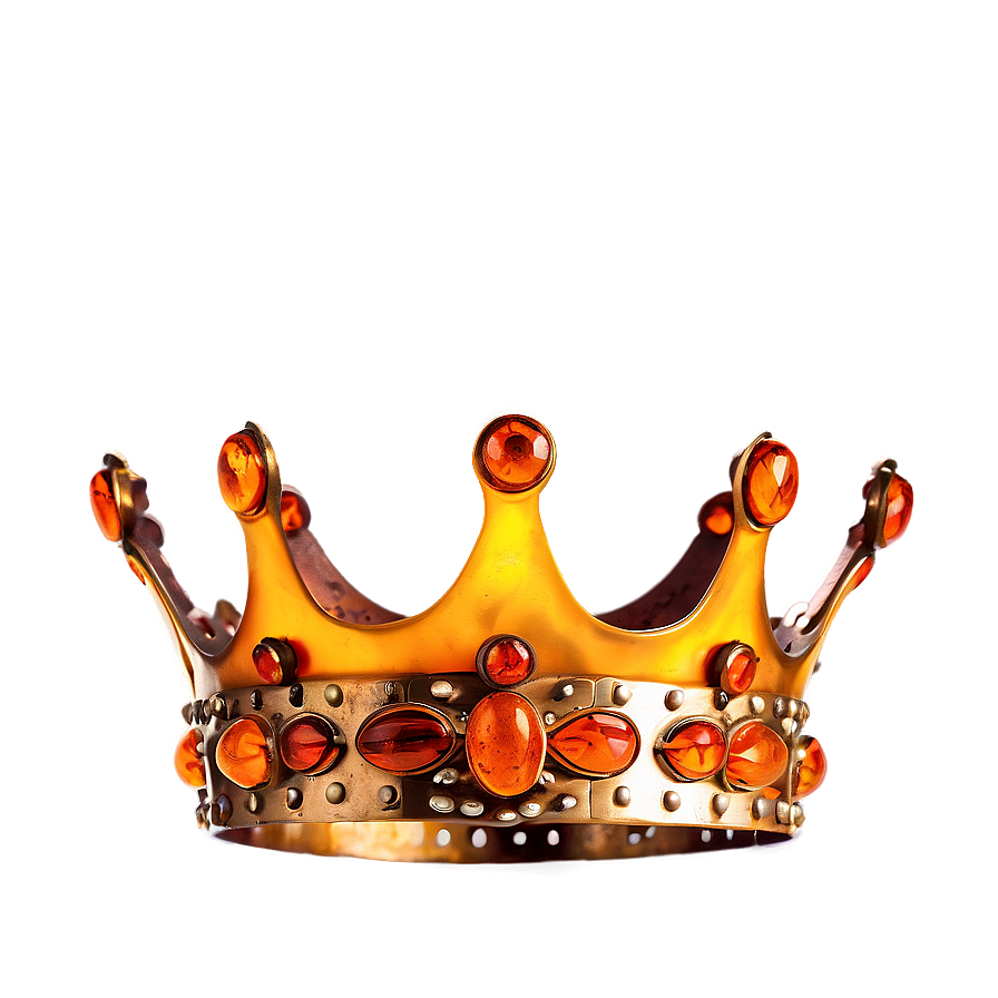 Majestic Amber Crown Png 38