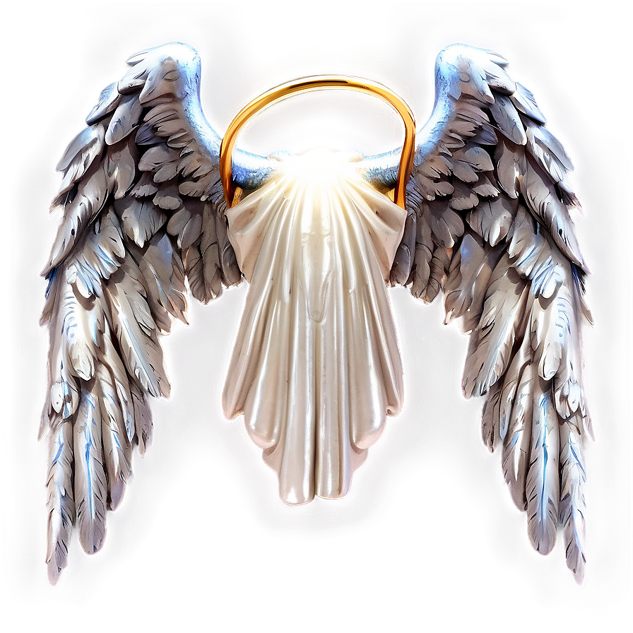 Majestic Angel Wings Rendering PNG gji98 PNG with transparent background
