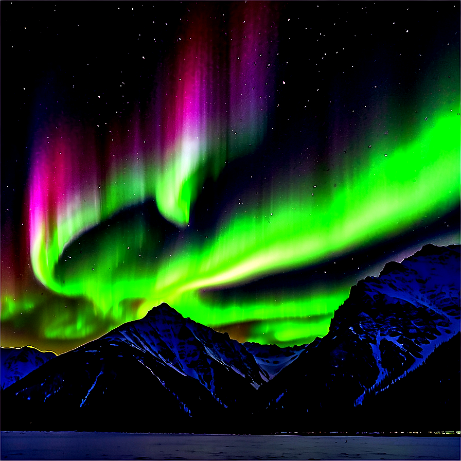 Majestic Aurora Borealis Png 97