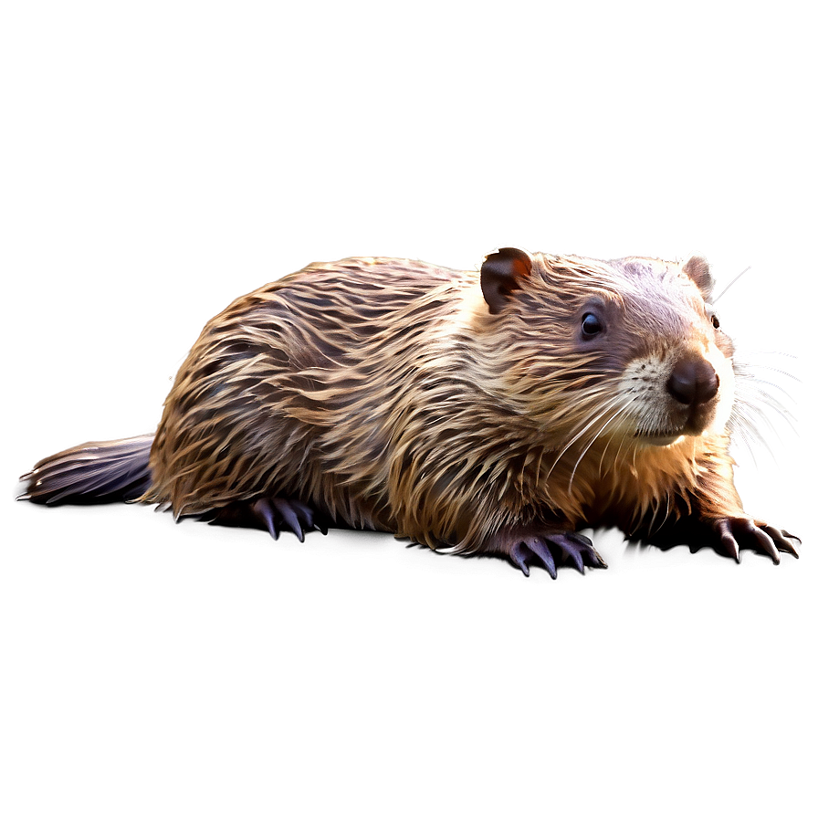 Majestic Beaver Pose Png 05242024