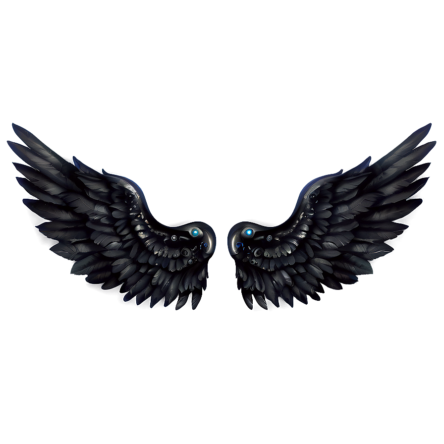 Majestic Dark Angel Wings Png 53