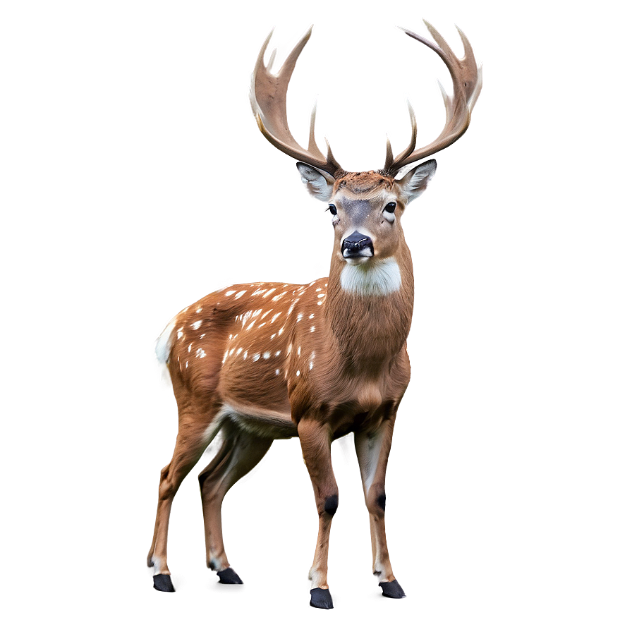 Majestic Deer Pose Png 96