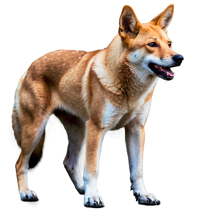 Majestic Dingo Standing Png Gtr26