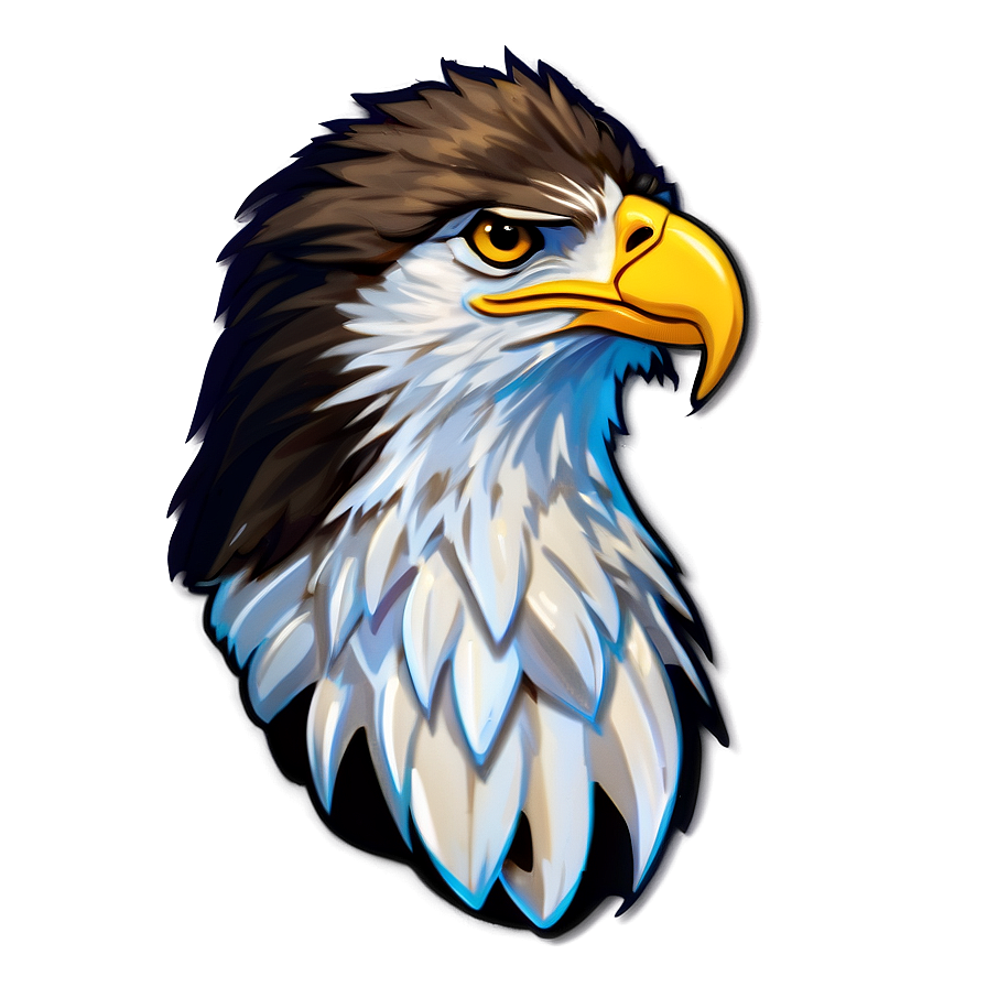 Majestic Eagle Sticker Png 40