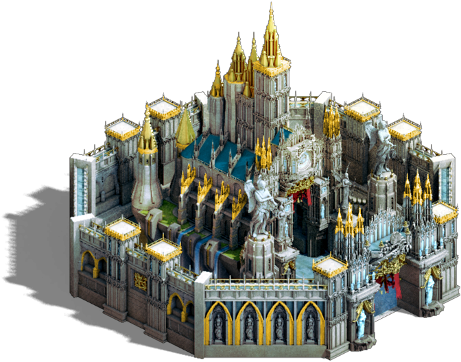Transparent City Building Png - Final Fantasy A New Empire Citadel, Png Download PNG with transparent background