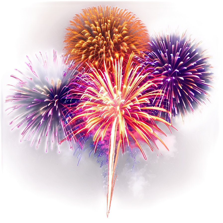 Majestic Fireworks Png Pnj28