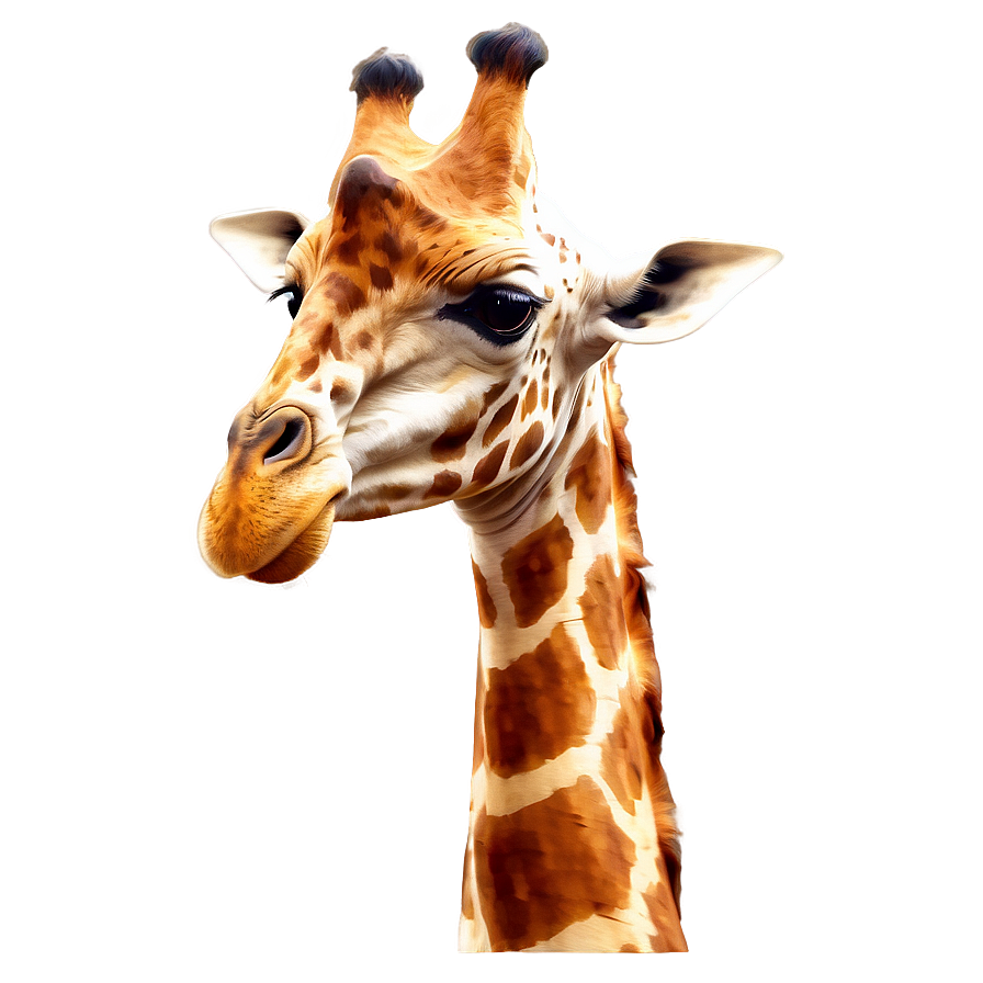 Majestic Giraffe Head Png Crn