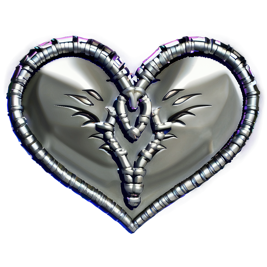 Majestic Heart Outline Png Wwh