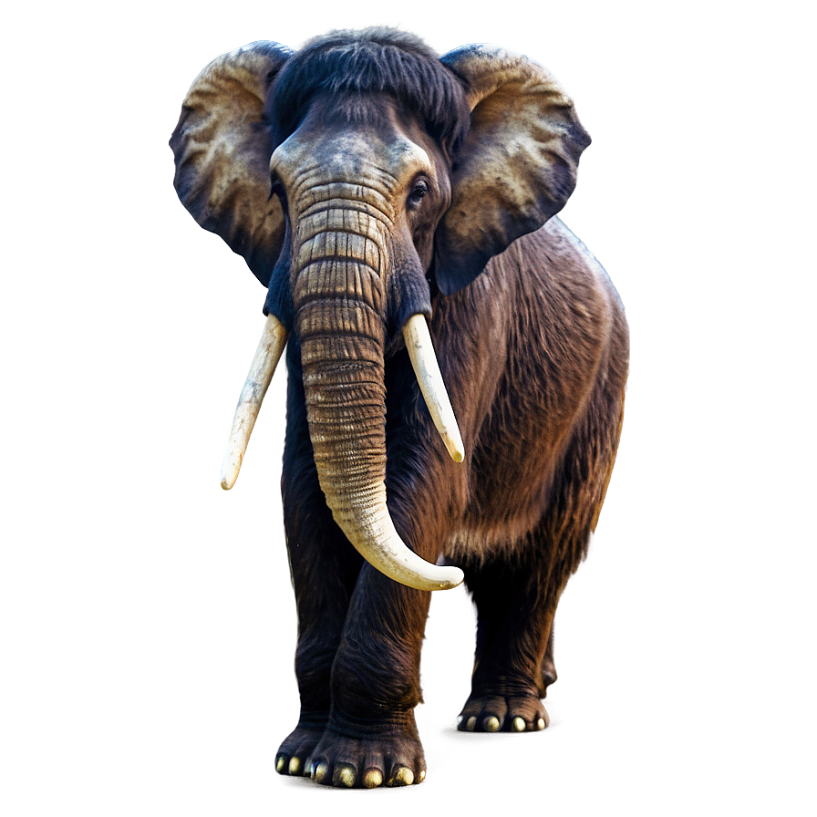 Majestic Mammoth Standing Png Gmw