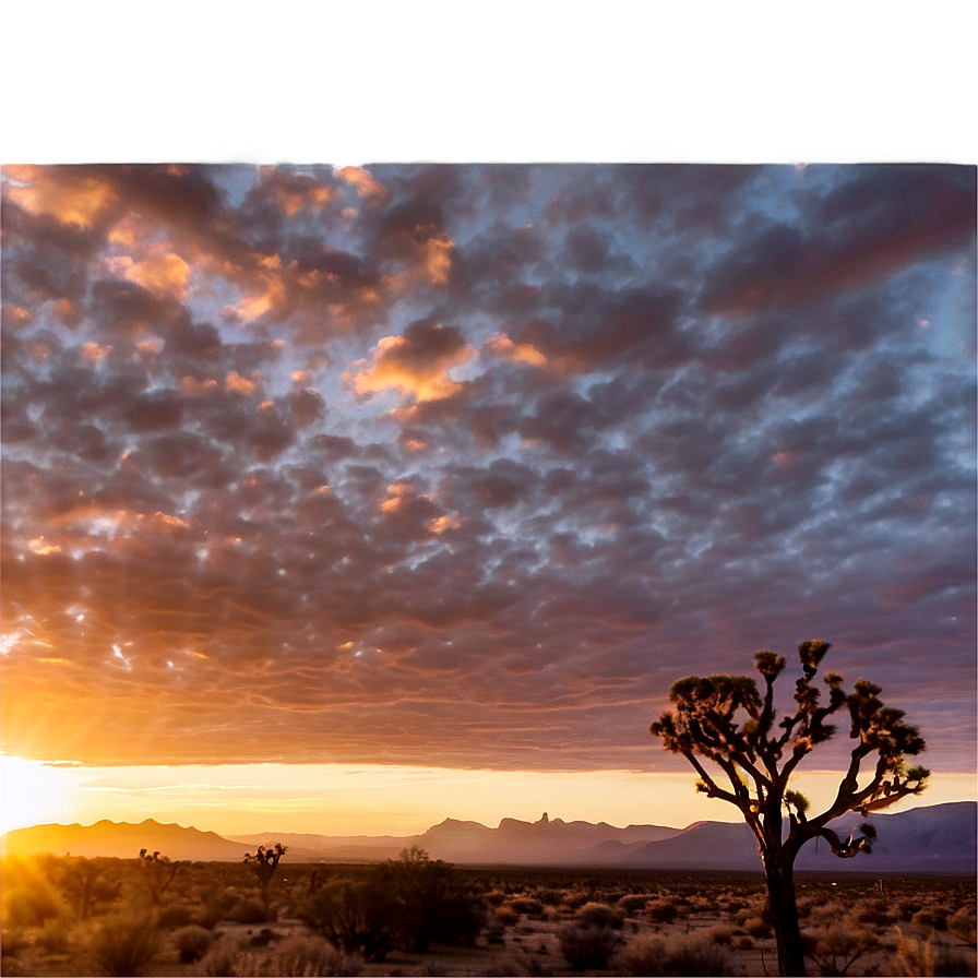 Majestic Mesa Sunset Png Mop44