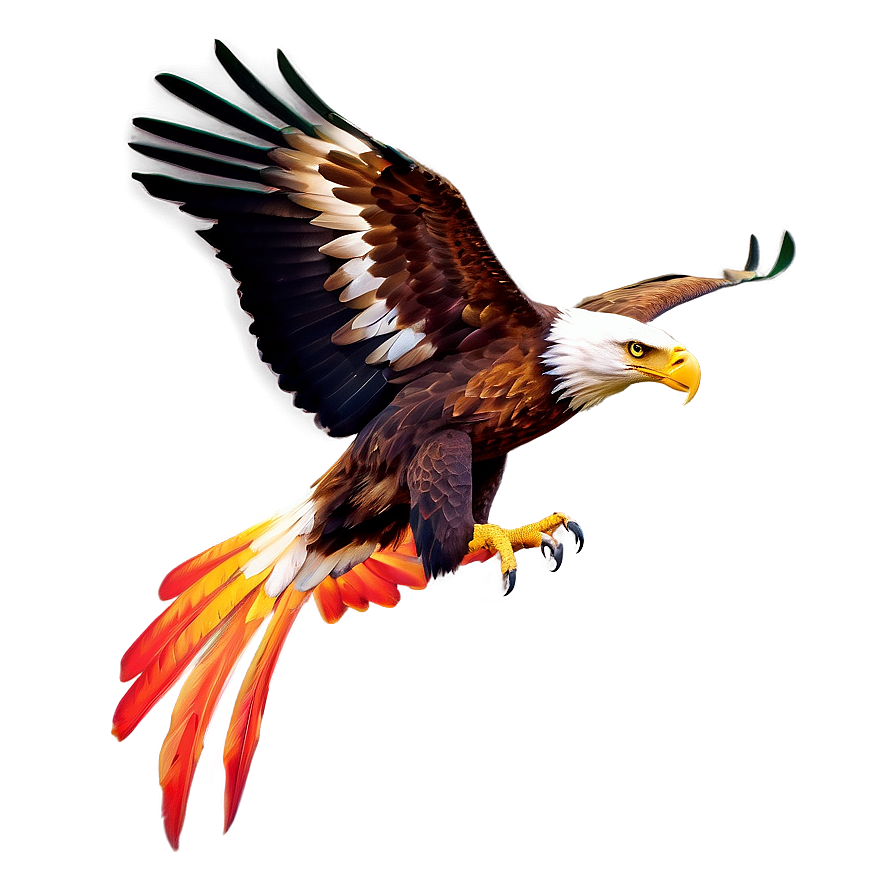 Majestic Mexican Eagle Design Png Ugp52