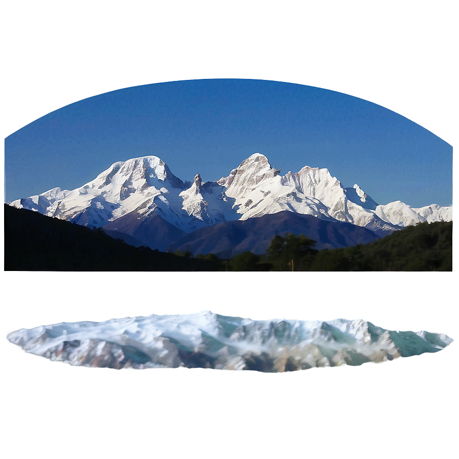 Majestic Mountain Range PNG 91 PNG with transparent background
