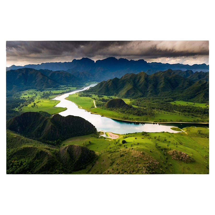 Majestic Mountain Range PNG cee PNG with transparent background