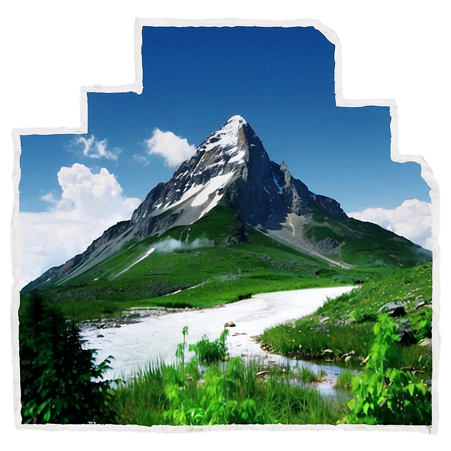 Majestic Mountain View Picture PNG olq PNG with transparent background
