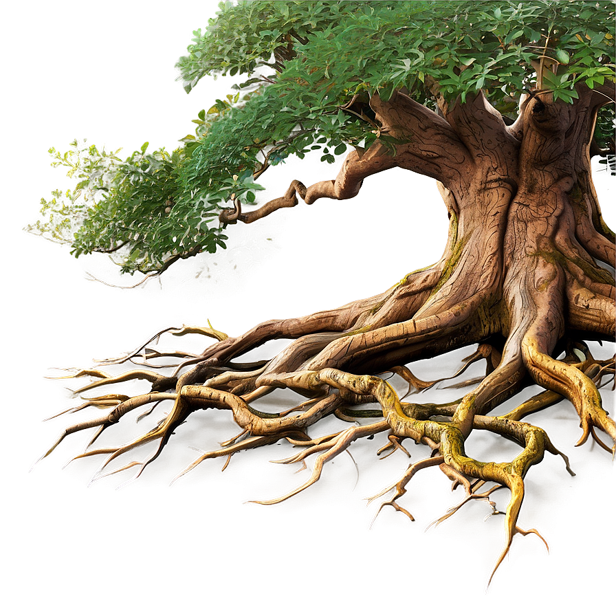 Majestic Oak Tree Roots Png Lsj