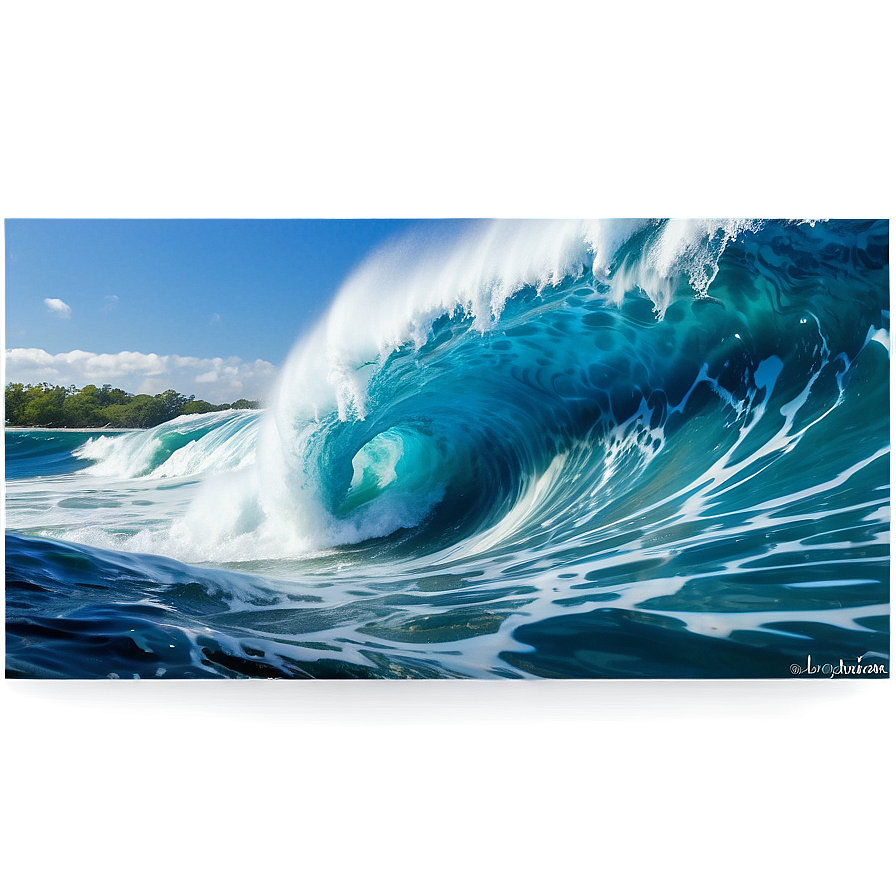 Majestic Ocean Wave Png 91