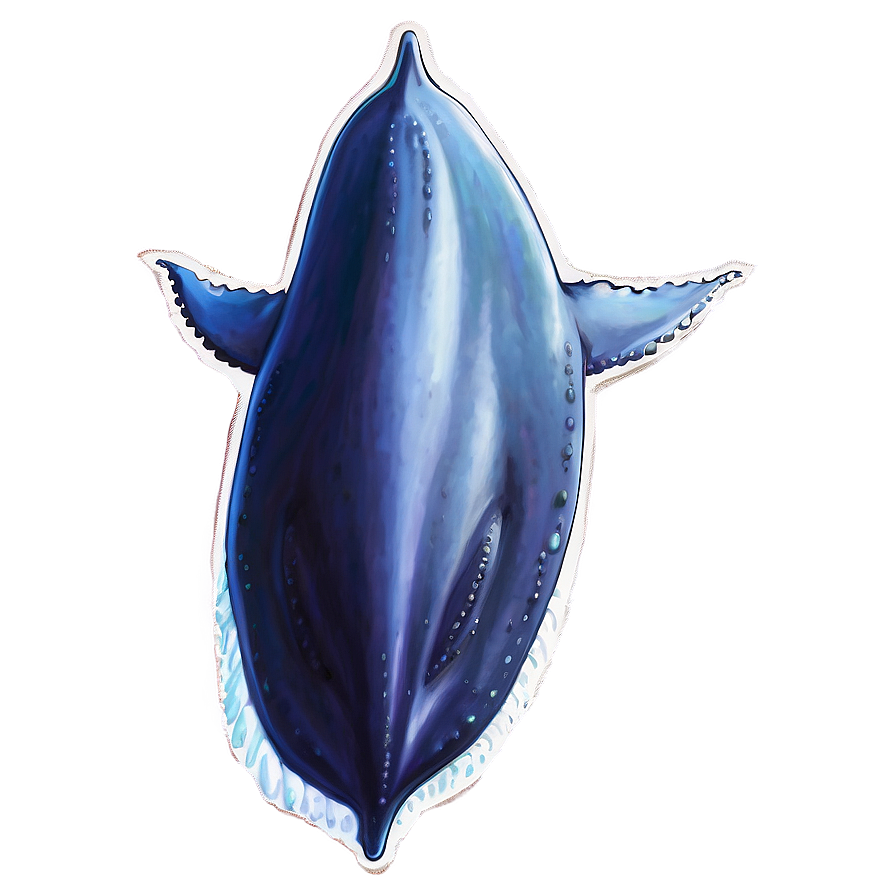 Majestic Ocean Whale Png Ded