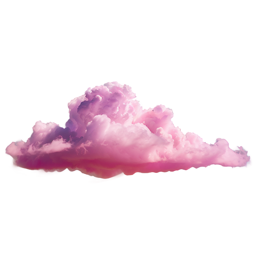 Majestic Pink Clouds Png 06252024