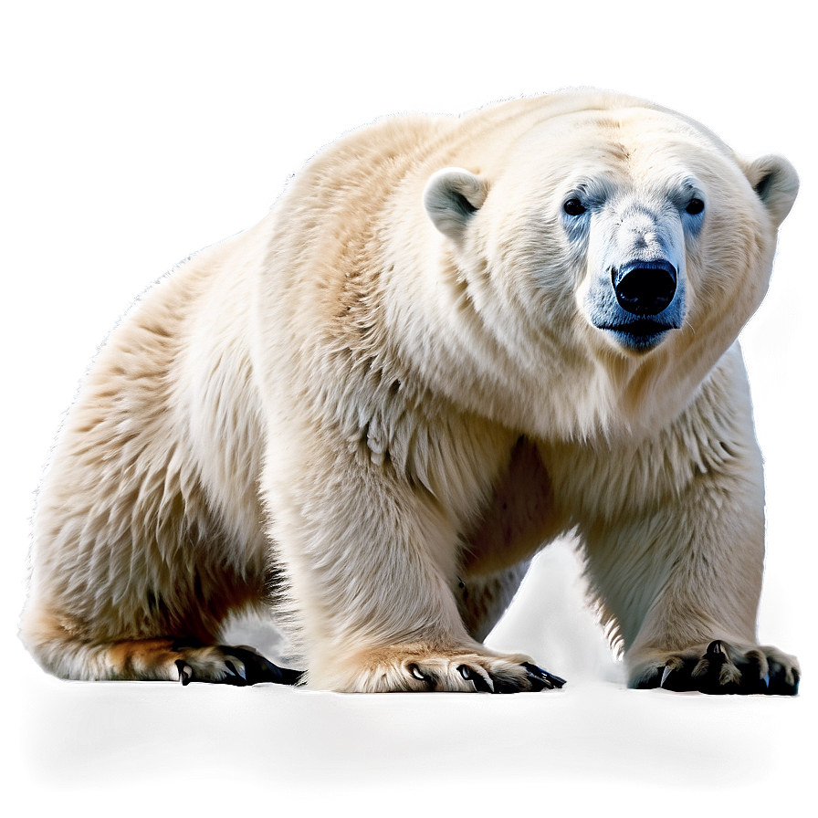 Majestic Polar Bear PNG gwj PNG with transparent background