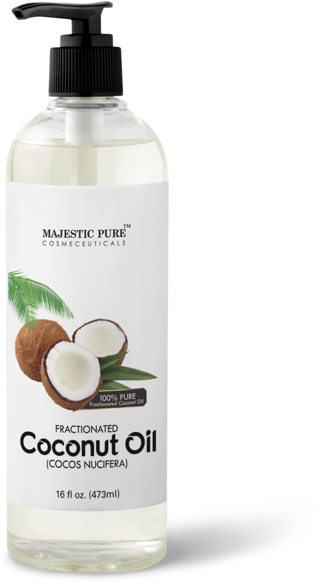 Majestic Pure Fractionated Coconut Oil, HD Png Download PNG with transparent background