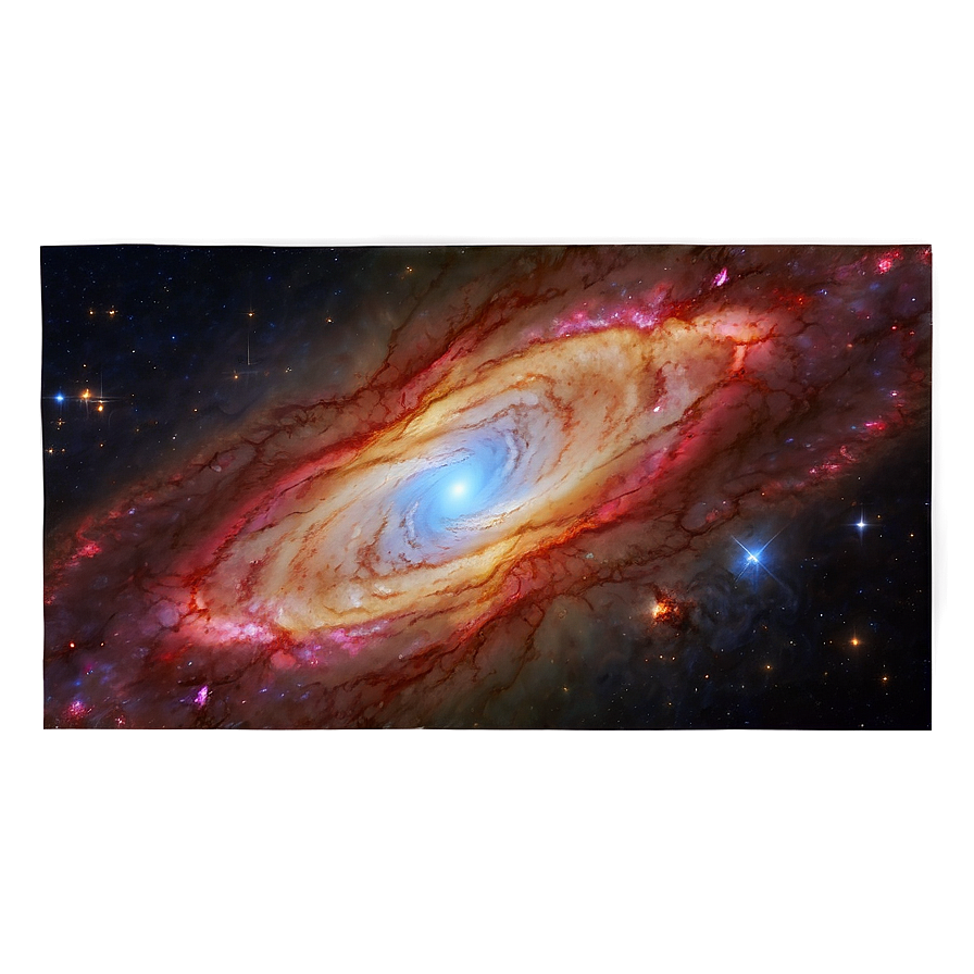 Majestic Radiant Galaxy Png Ofg60