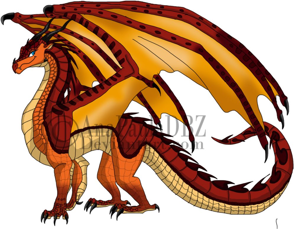 Majestic_ Red_ Dragon_ Illustration