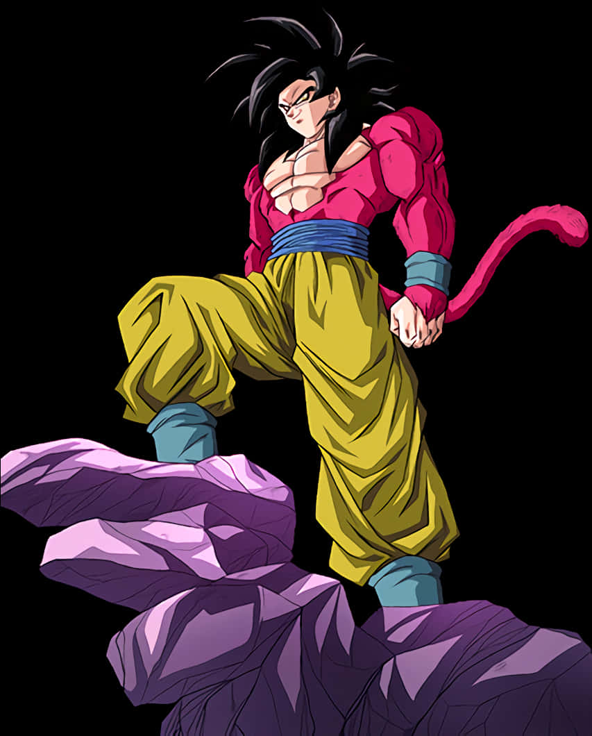 Majestic_ Saiyan_ Warrior_ Stance