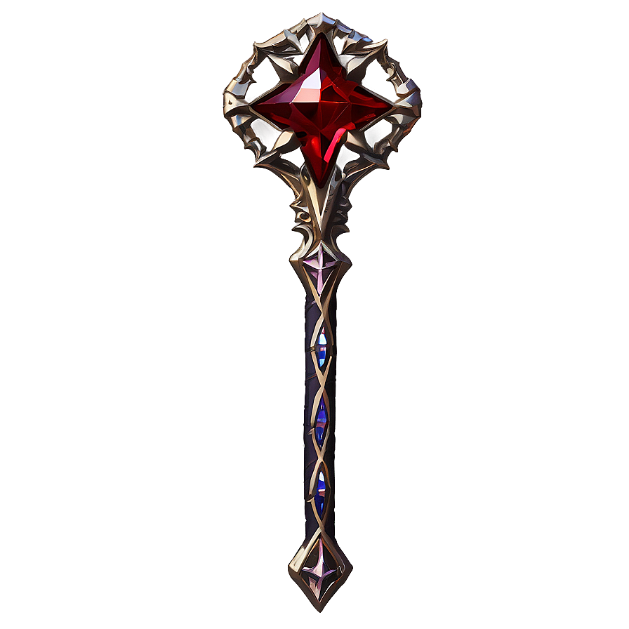 Majestic Scepter Png 06282024