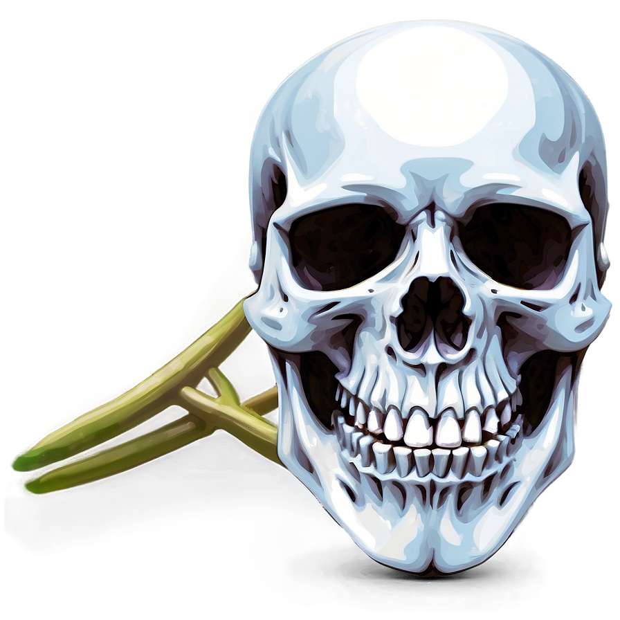 Majestic Skull Graphic Png D