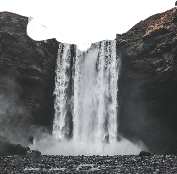 Transparent Waterfall Png - Vijay Mahar Editing Background, Png Download PNG with transparent background