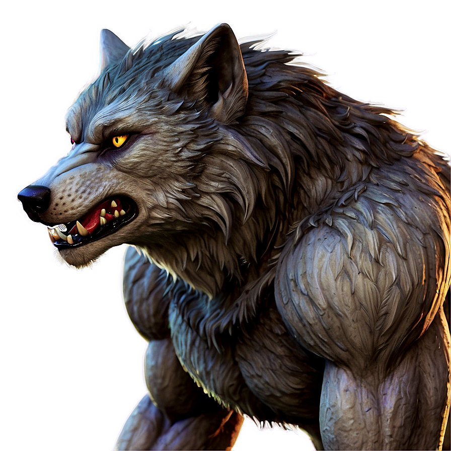Majestic Werewolf Png Dik19