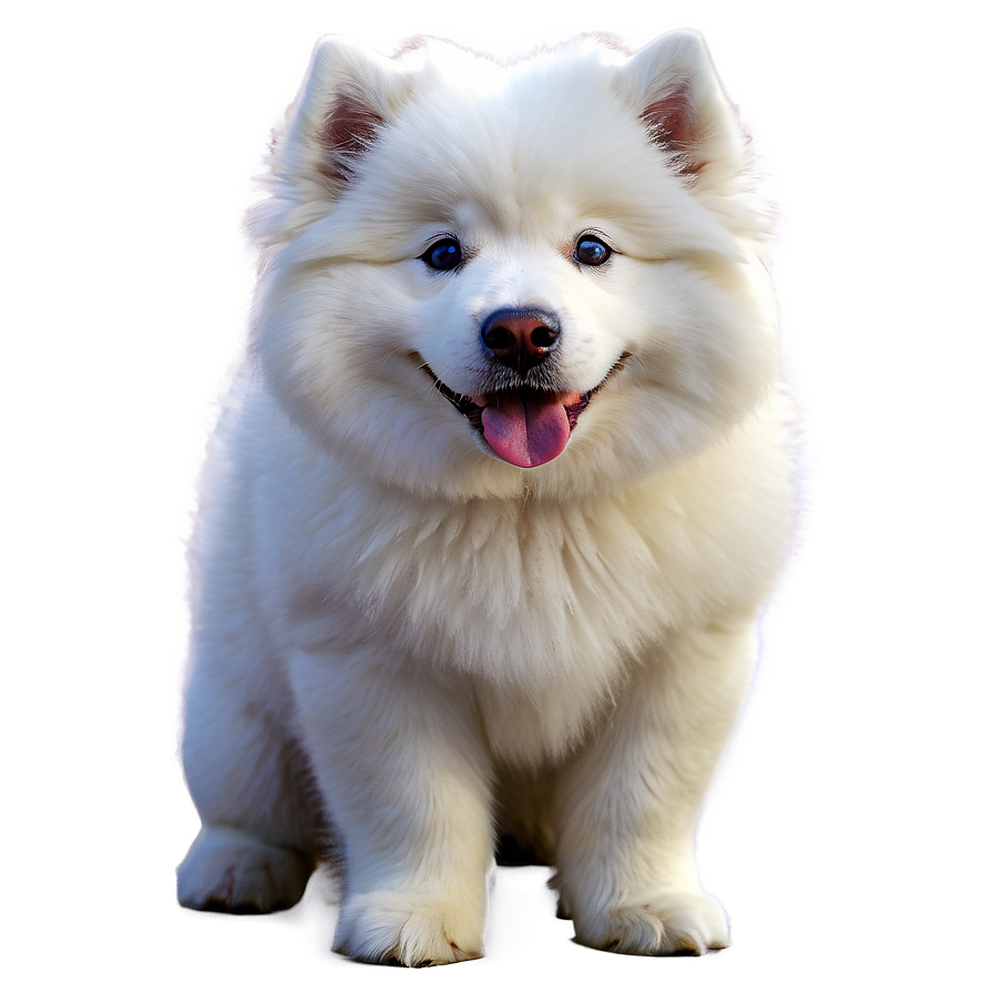 Majestic White Samoyed Png Xrp