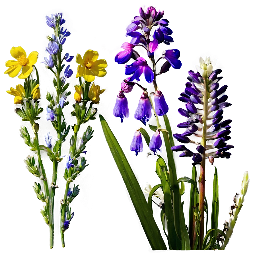 Majestic Wildflower Splendor Png Xvv