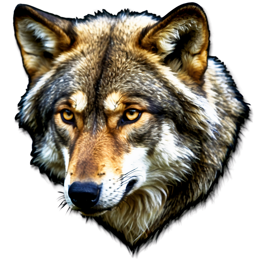 Majestic Wolf Png 05032024