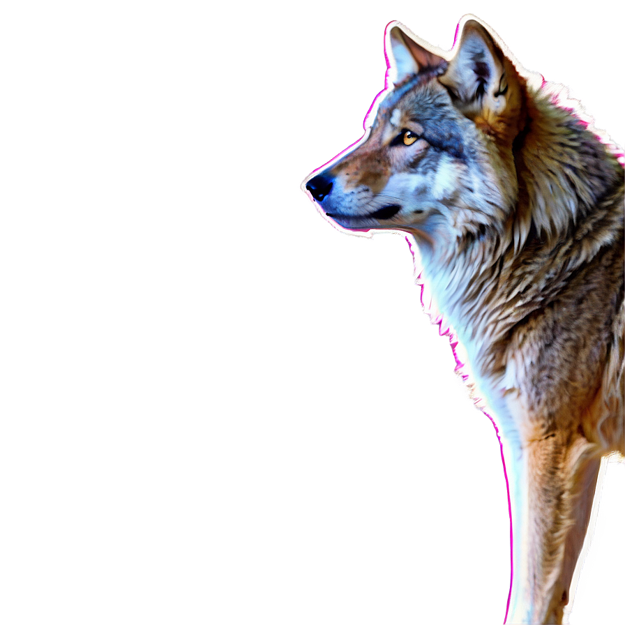 Majestic Wolf Png 05032024