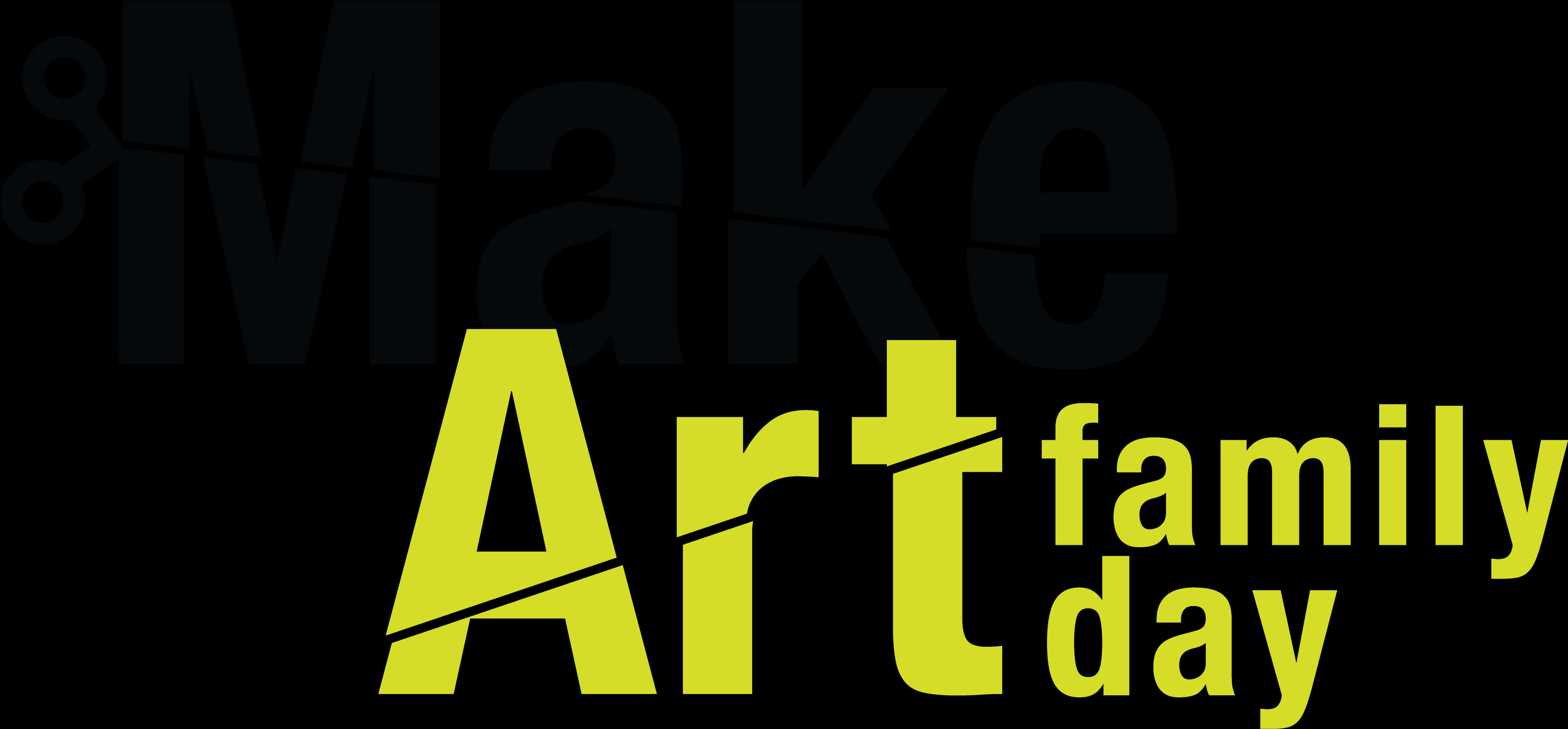 Make Art Family Day Graphic