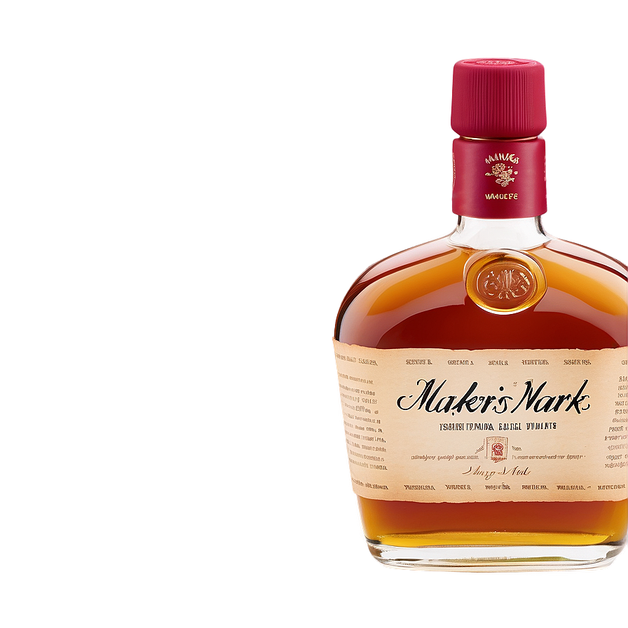 Makers Mark Wax Top Bottle Png 06282024