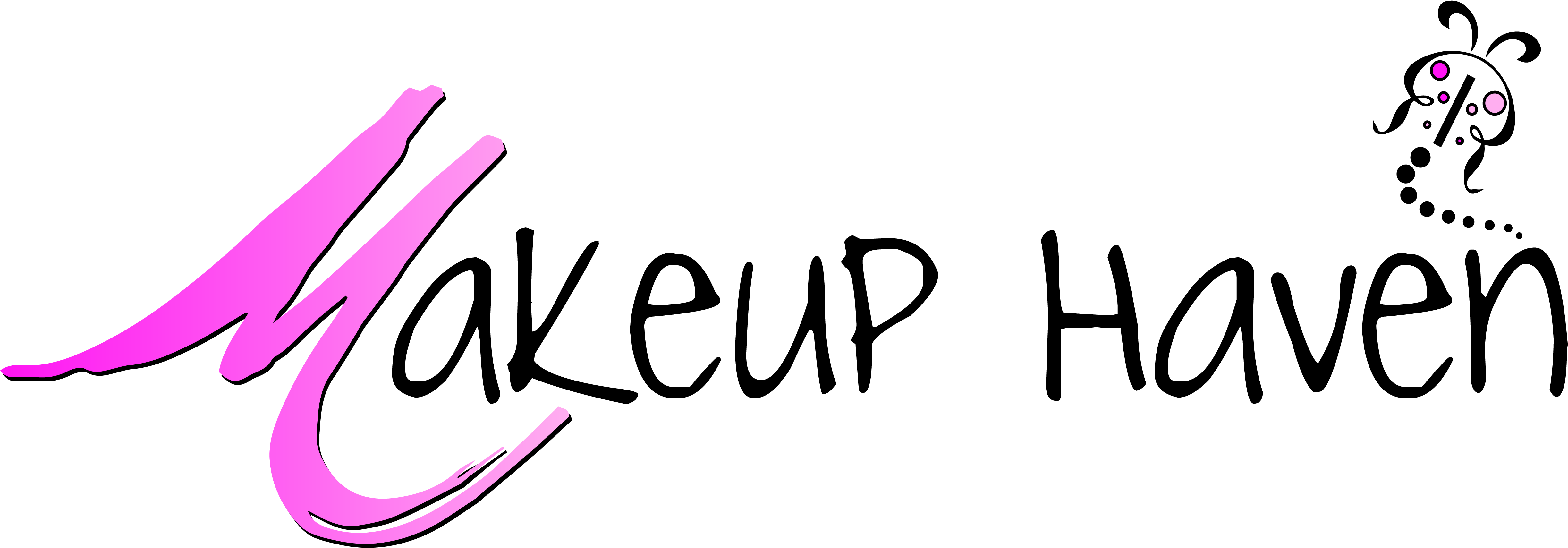 Makeup Haven Logo PNG with transparent background