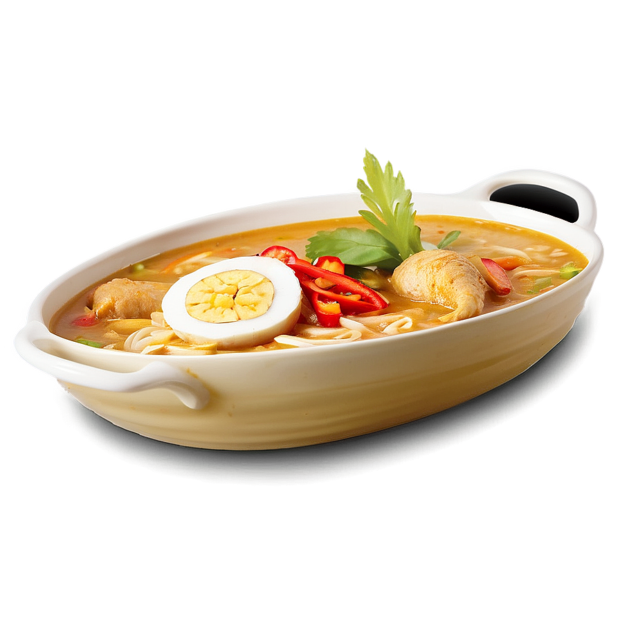 Malaysian Curry Laksa PNG jpc PNG with transparent background
