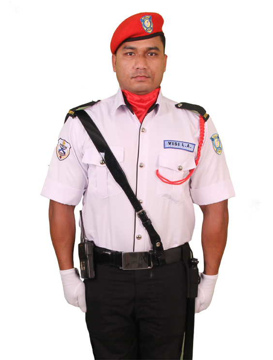 Malaysian Security Guard Uniform PNG with transparent background