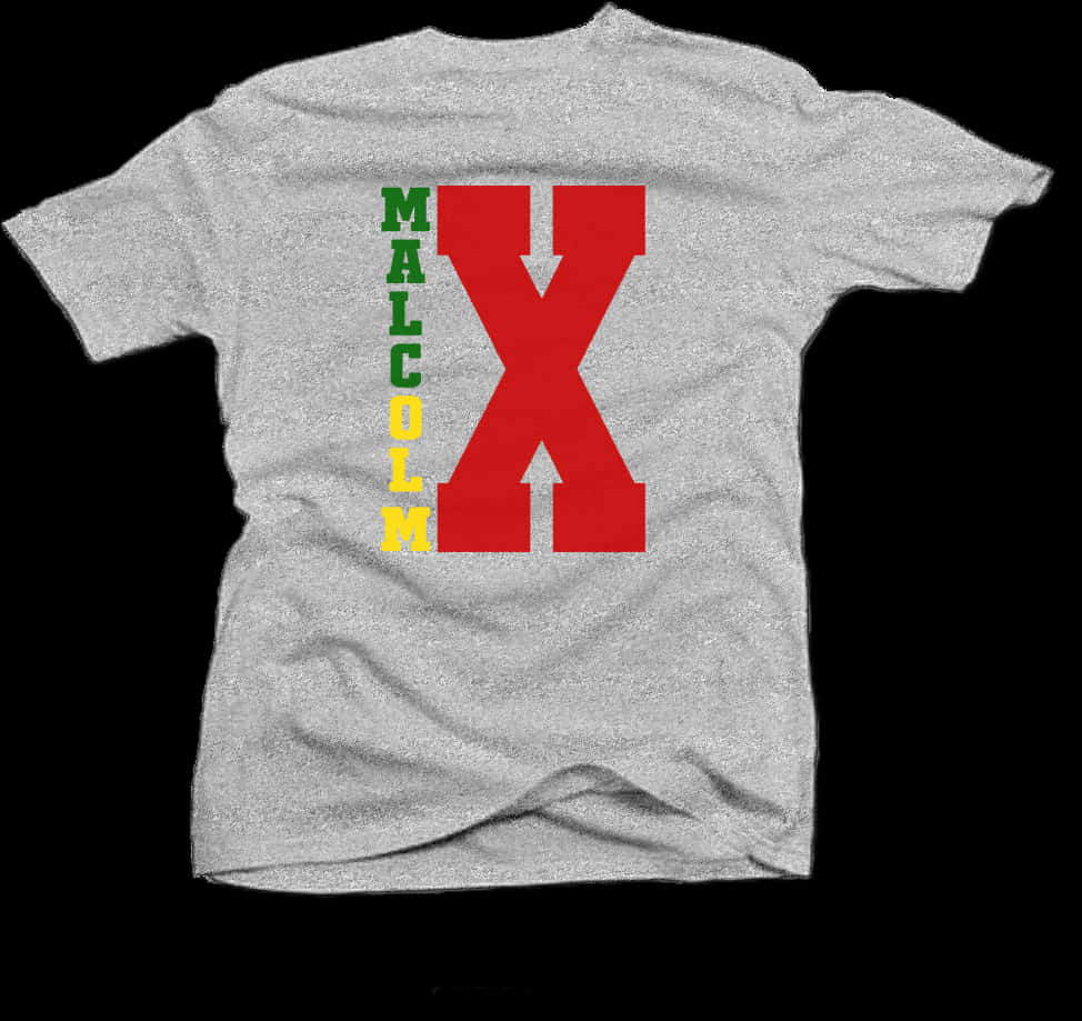 Malcolm X T Shirt Design